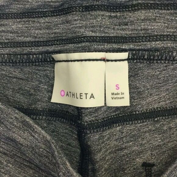 ATHLETA Womens Space Dye Metro Jogger Athleisure Stretch Pants Gray Size Small - Picture 11 of 14
